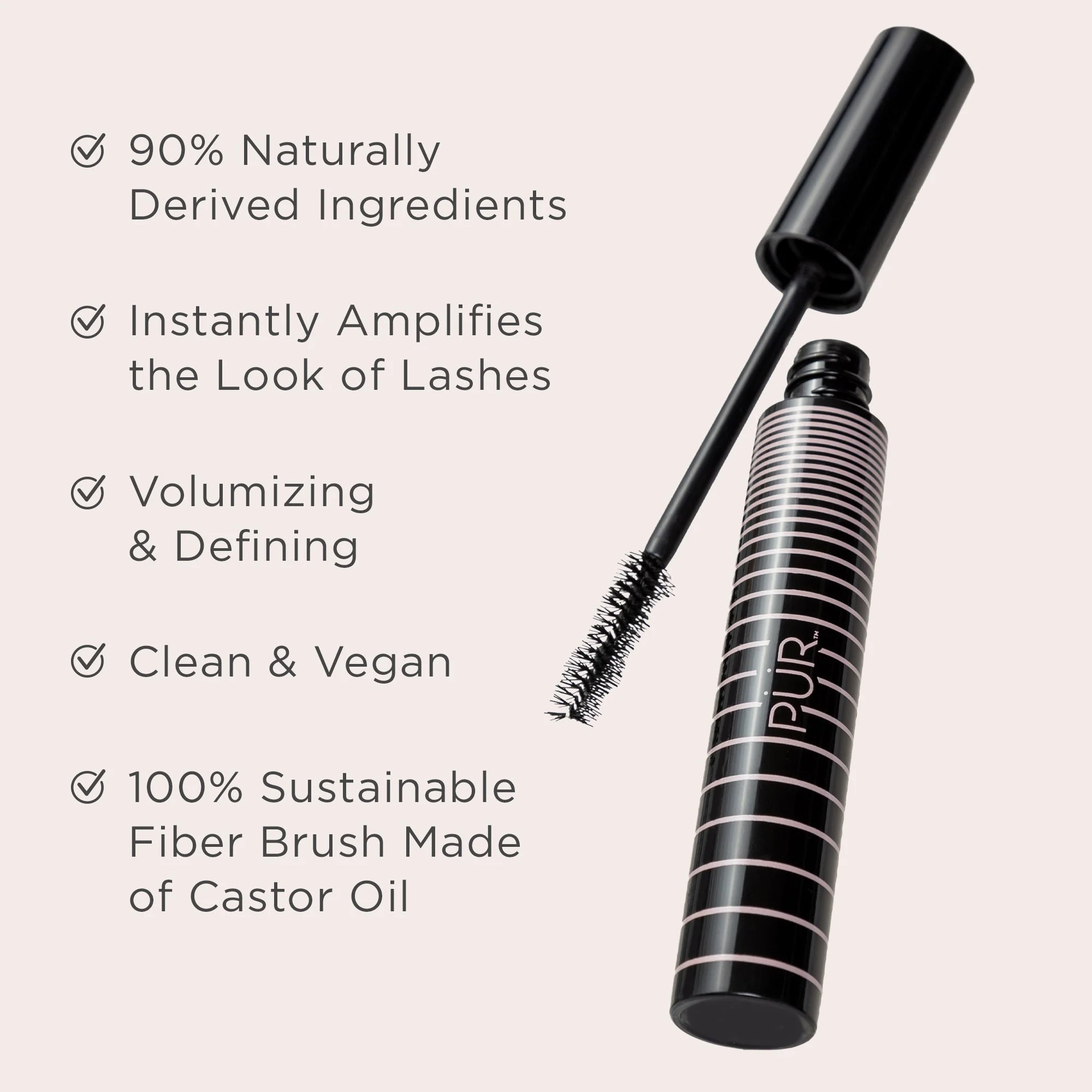 Bio Charged Plant-Powered Volumizing Mascara - Image 5