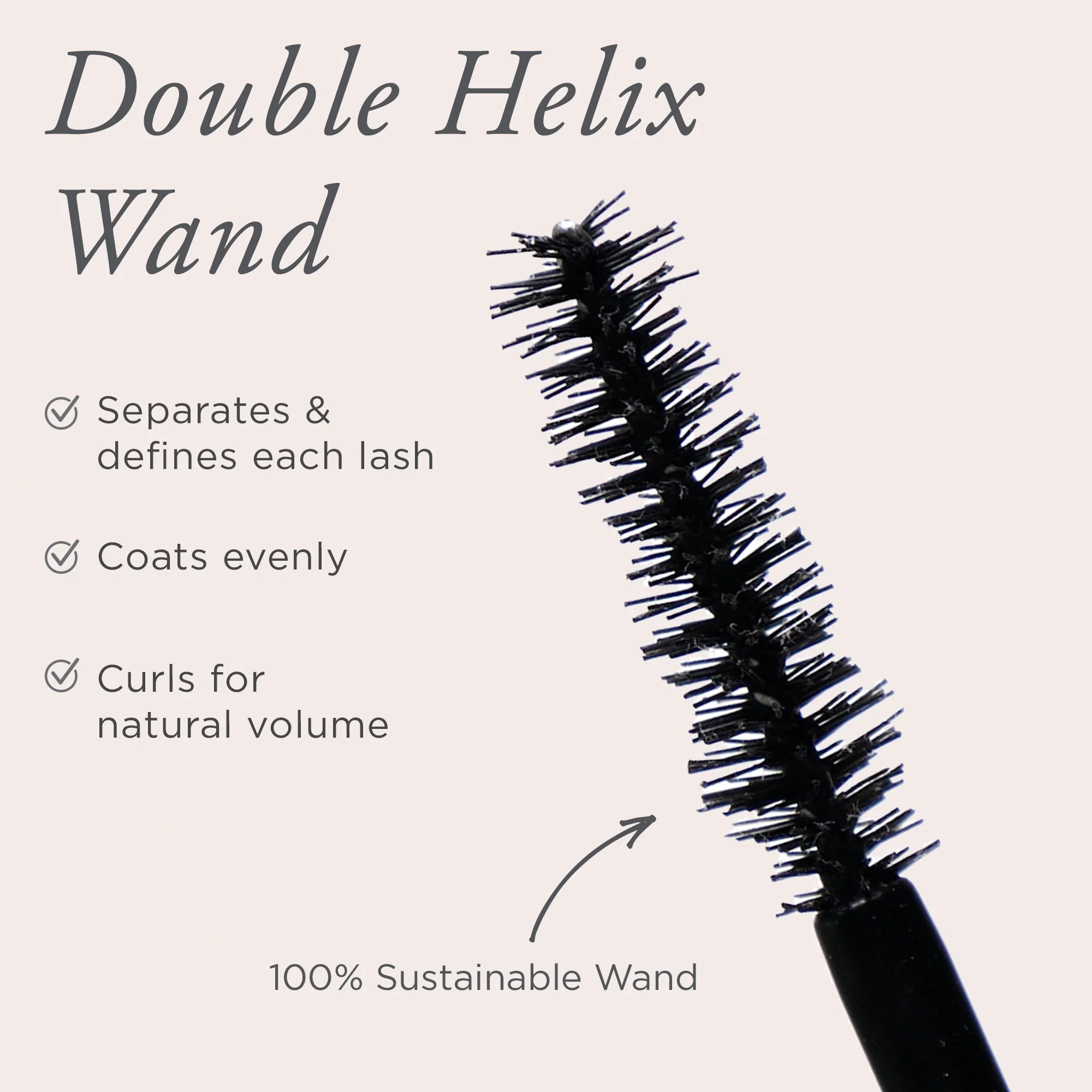 Bio Charged Plant-Powered Volumizing Mascara - Image 3