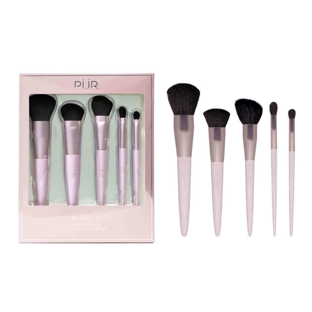 Brushing Act 5 Piece Makeup Brush Set - Image 6