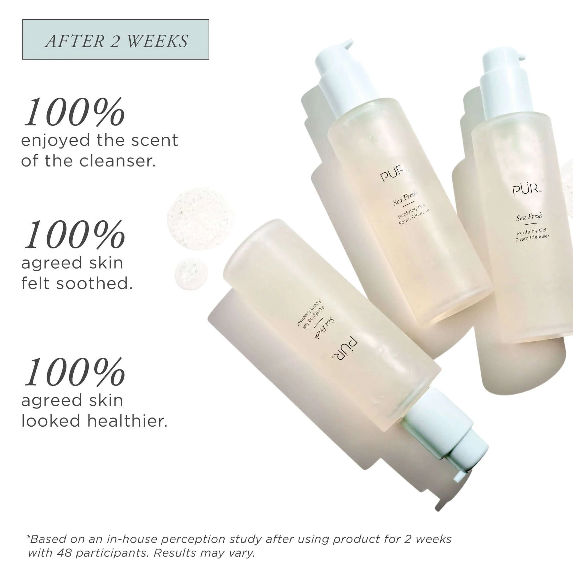 Sea Fresh Purifying Gel Foam Cleanser - Image 4